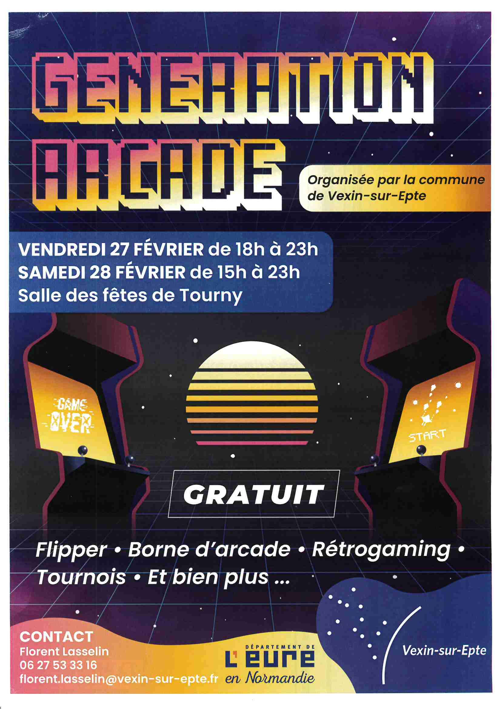 Flipdream à Generation Arcade Vexin Sur Epte 27 et 28 février 2026