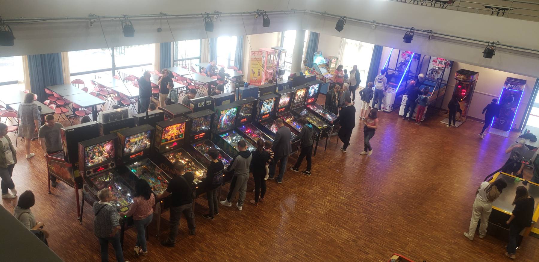 salle arcade éphémère des 28 et 29 mai 2022 à Vernon