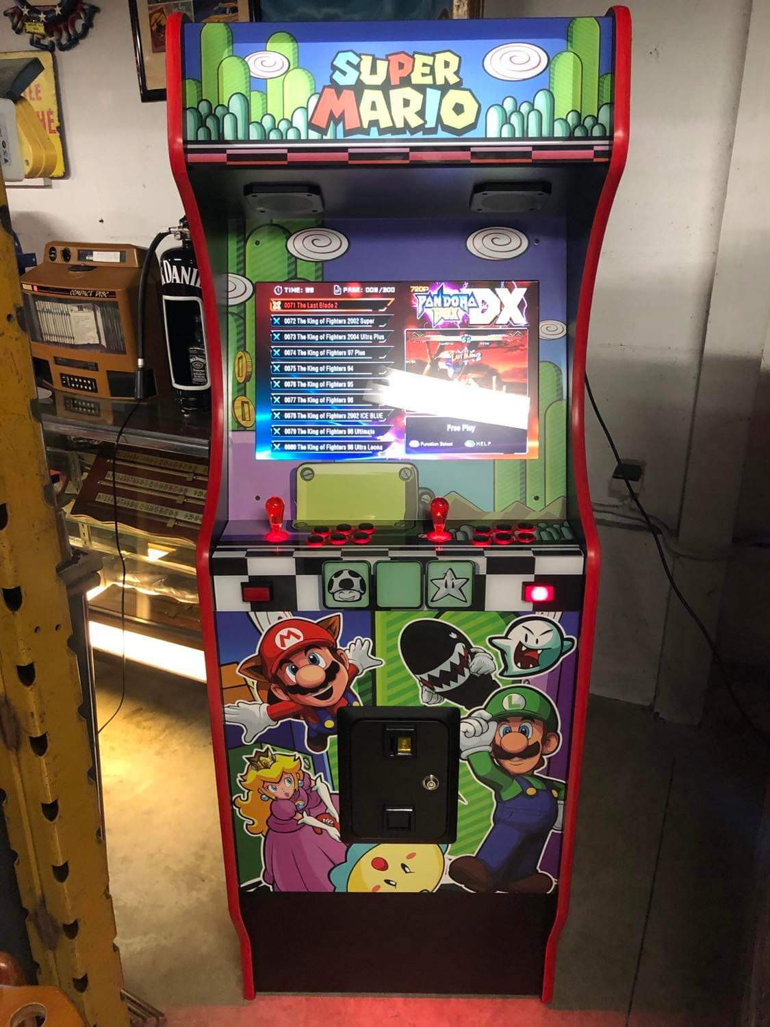 Borne arcade Super Mario 5000 jeux arcade