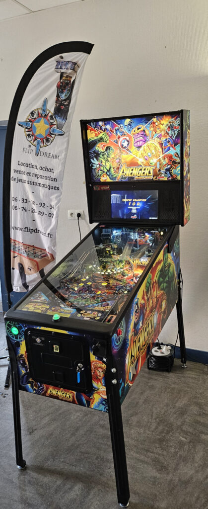Machines jeux arcade FlipDream Vernon Normandie