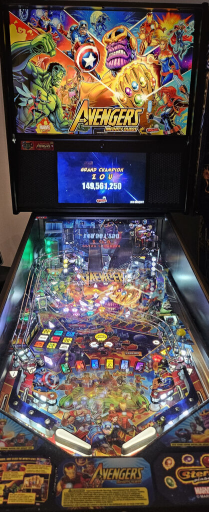 Flipper Avengers Infinity Quest Pro