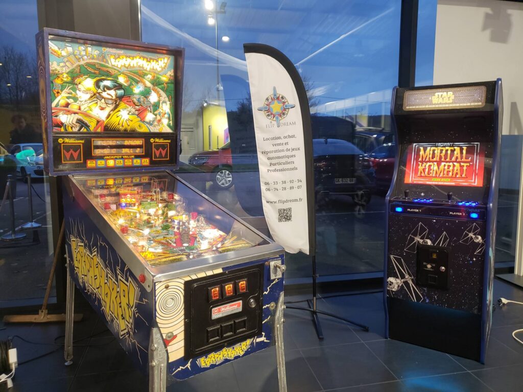 Location borne arcade soirée entreprise Vernon