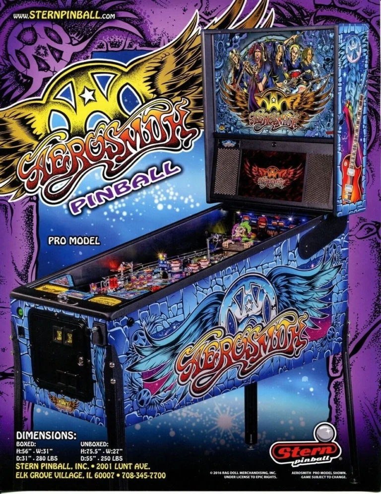 Flipper Aerosmith Pro