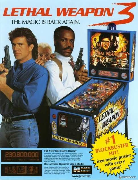 Flipper Lethal Weapon 3 – Data East